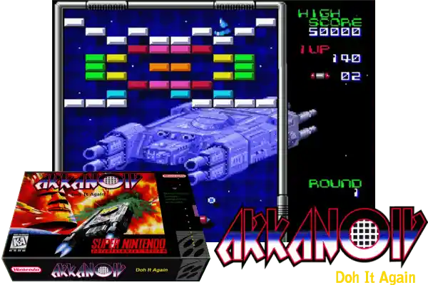 arkanoid : doh it again